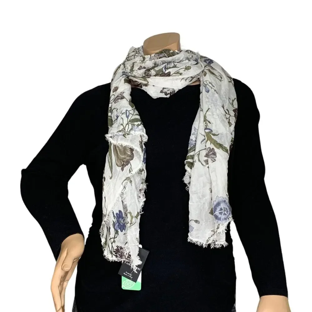 Nardi & Tagliaferri NWT Scarf Floral Print 70